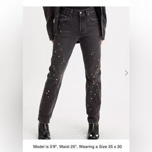 Levi’s 501® ORIGINAL FIT STUDDED WOMEN'S JEANS
